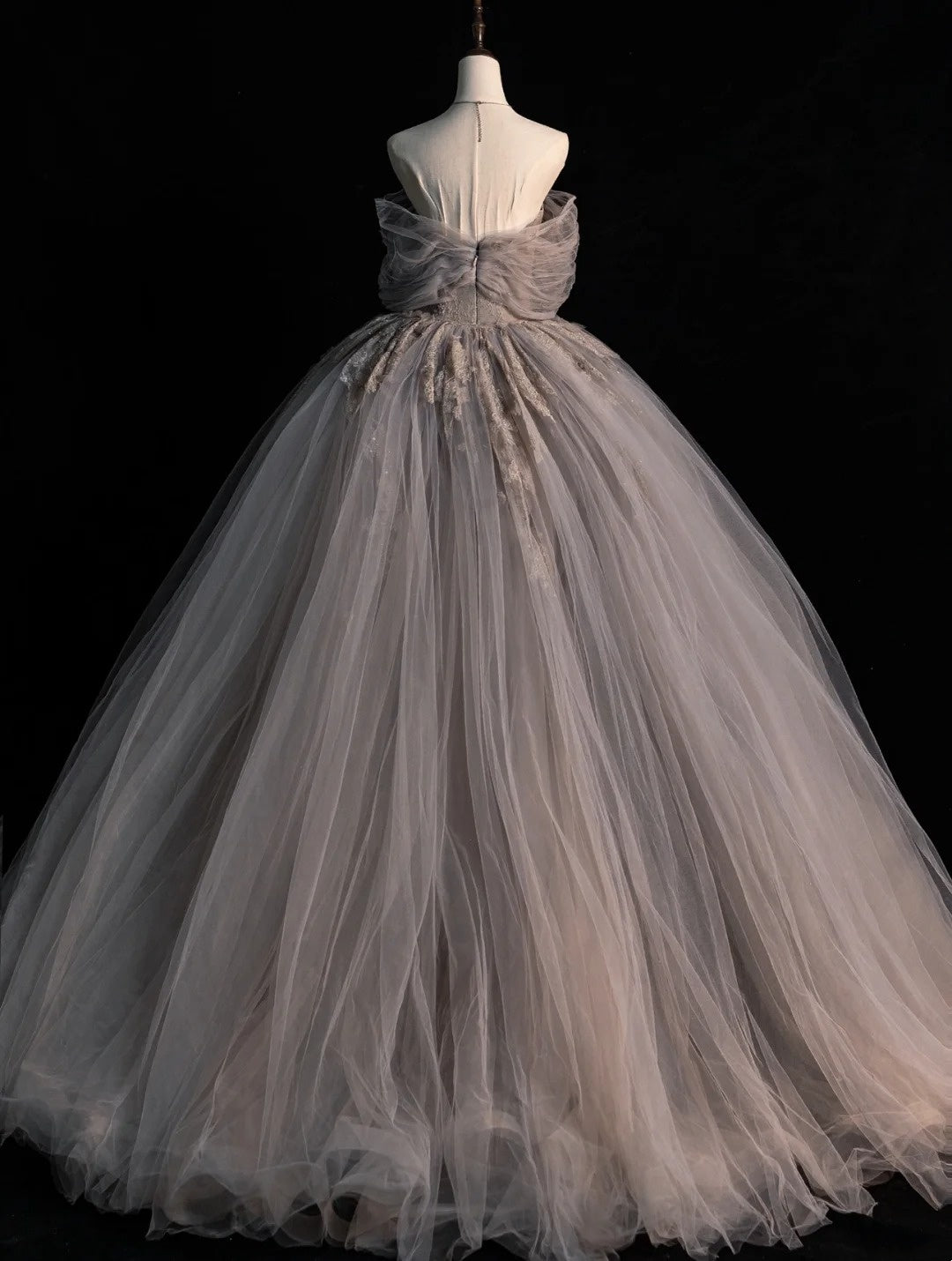 Elegantes Ballkleid, schulterfrei, Etuikleid, langes Abendkleid, semi-formelles Kleid N571