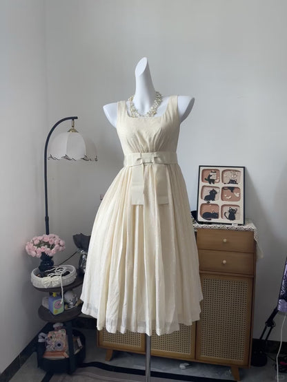 Vintage A Line Square Neck Champagne Chiffon Knee Length 16th Birthday Homecoming Dress Graduation Outfit RB6788