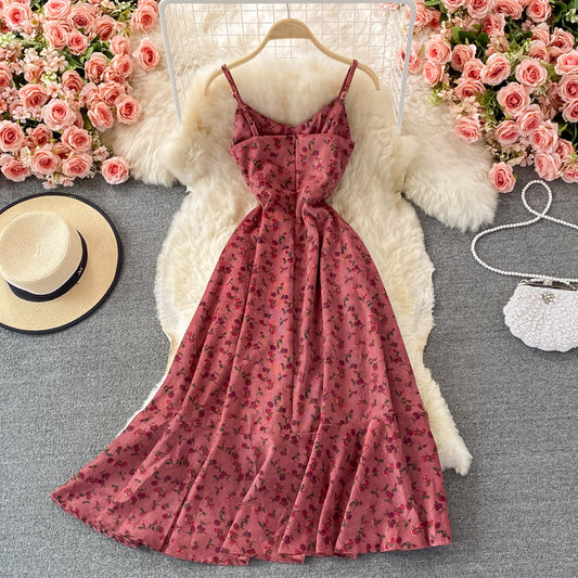 Cute A Line Flora Short Dress Fashion Dress RF0342