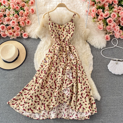 Cute A Line Flora Short Dress Fashion Dress RF0342