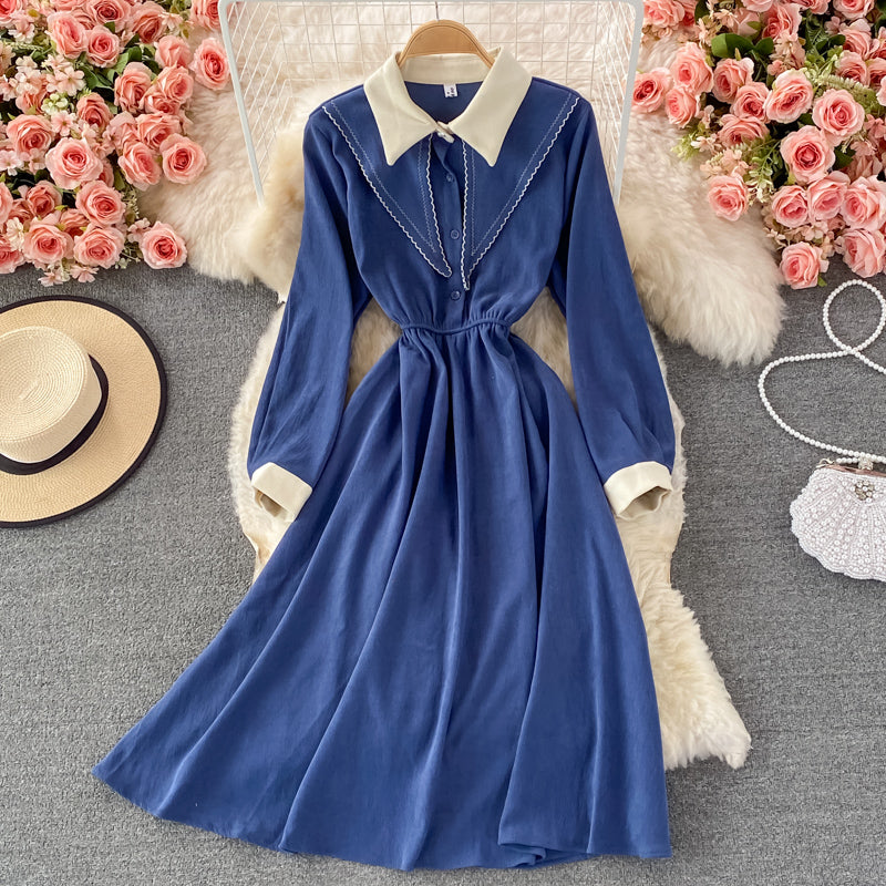 Lovely Corduroy Long Sleeve Dress Jacket RF0335