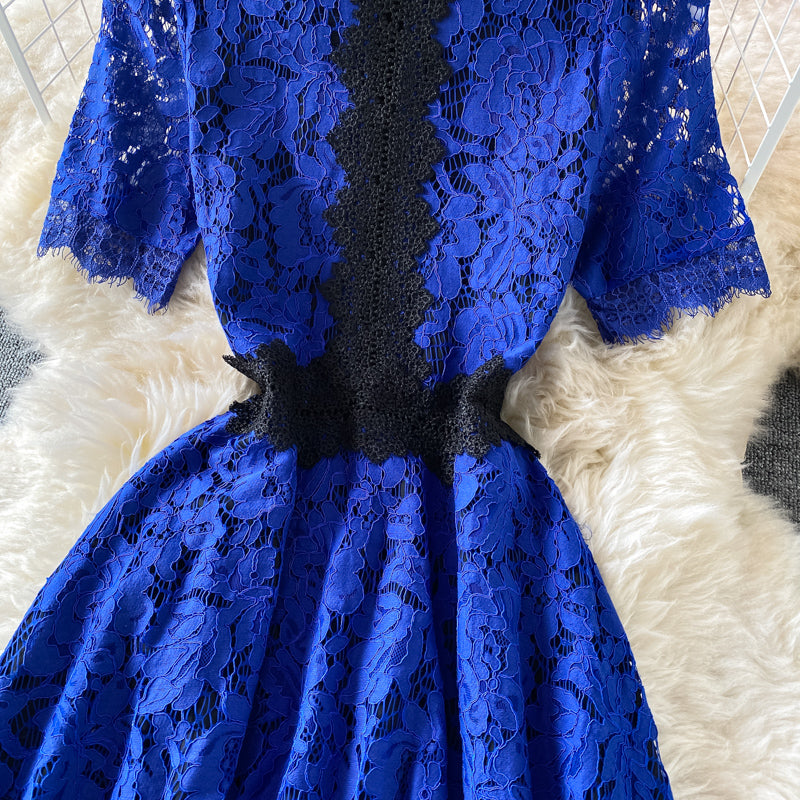Cute Lace Short Dress A Line Fashion Dress RF0332