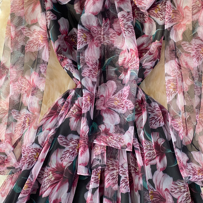 Elegant Tulle Long Sleeve Dress Fashion Dress RF0330