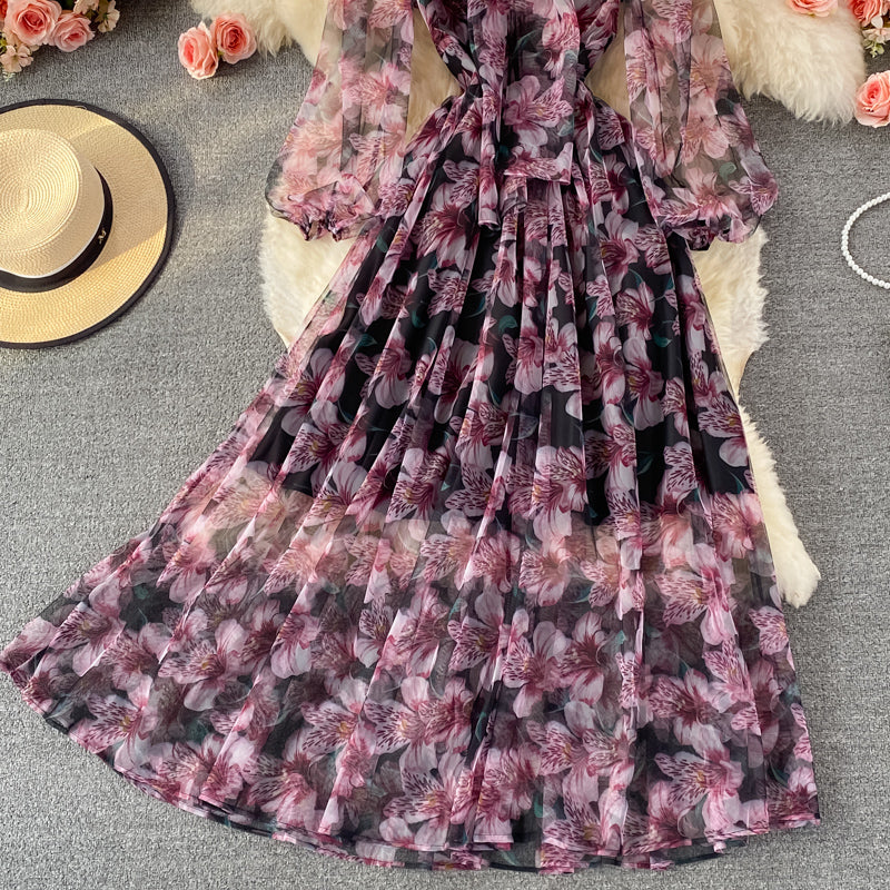 Elegant Tulle Long Sleeve Dress Fashion Dress RF0330