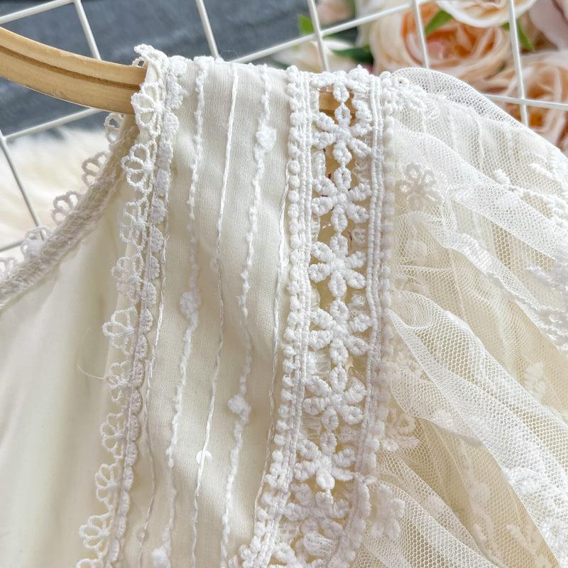 Cute Long Sleeve Lace Dress Fashion Dress RF0324