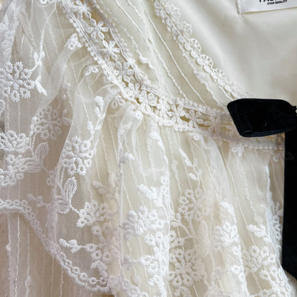 Cute Long Sleeve Lace Dress Fashion Dress RF0324