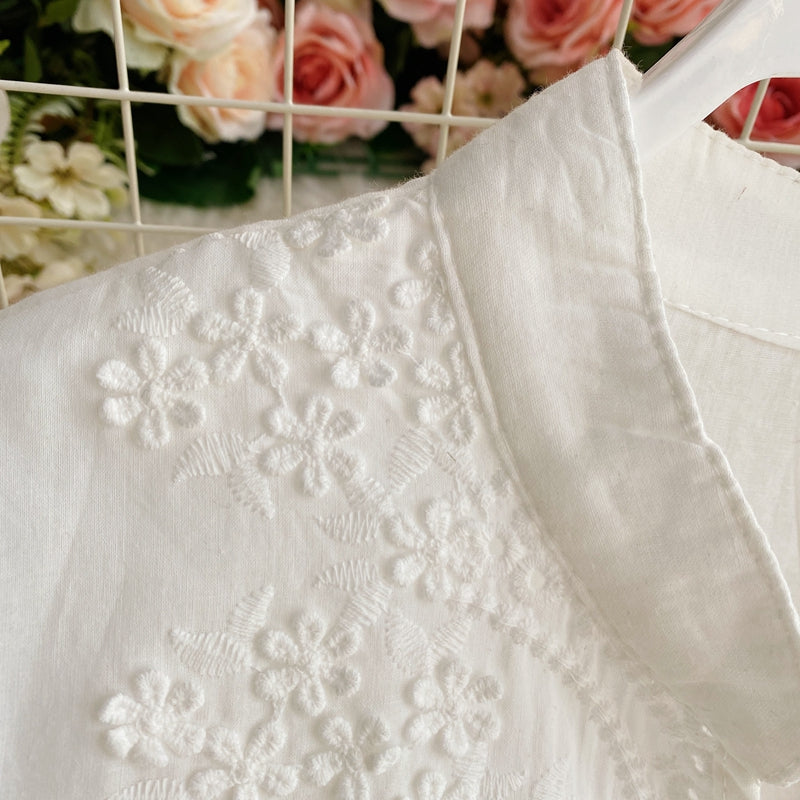 Elegant A Line Lace Dress White Fashion Dress RF0311