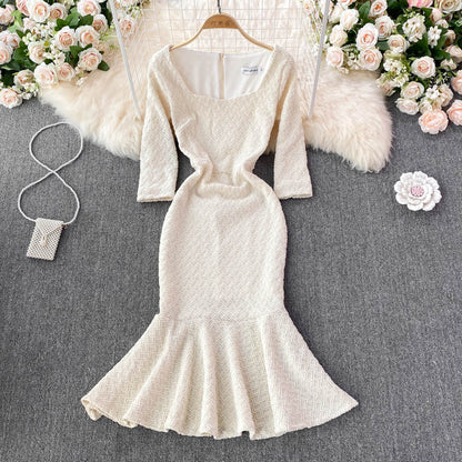 Hochwertiges Fischschwanzkleid, modisches Kleid RF0240