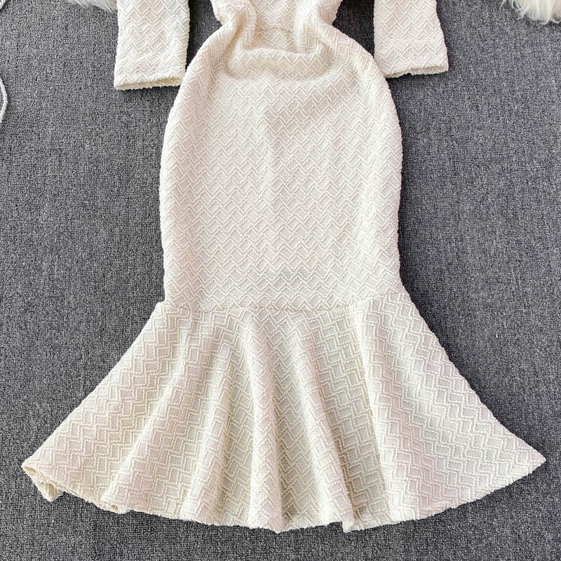 Hochwertiges Fischschwanzkleid, modisches Kleid RF0240