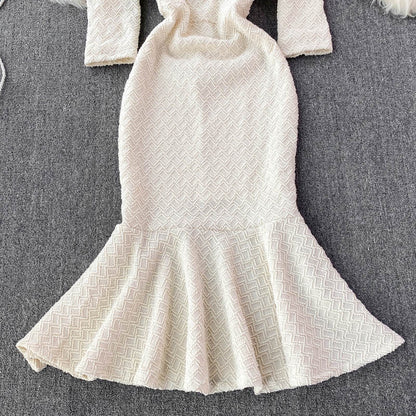 Hochwertiges Fischschwanzkleid, modisches Kleid RF0240