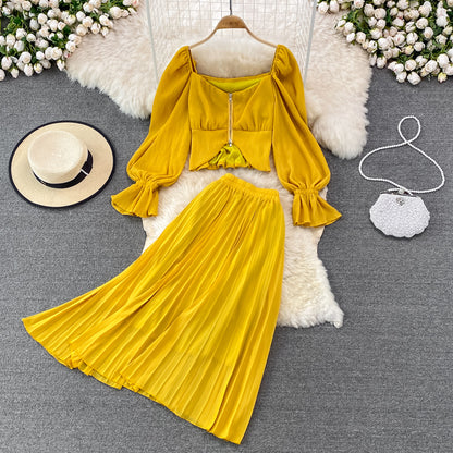 Stylish Two Pieces Dress A Line Fashion Dress RF0218
