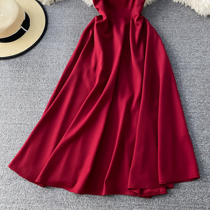 Simple A Line Short Dress Fashion Dress RF0209