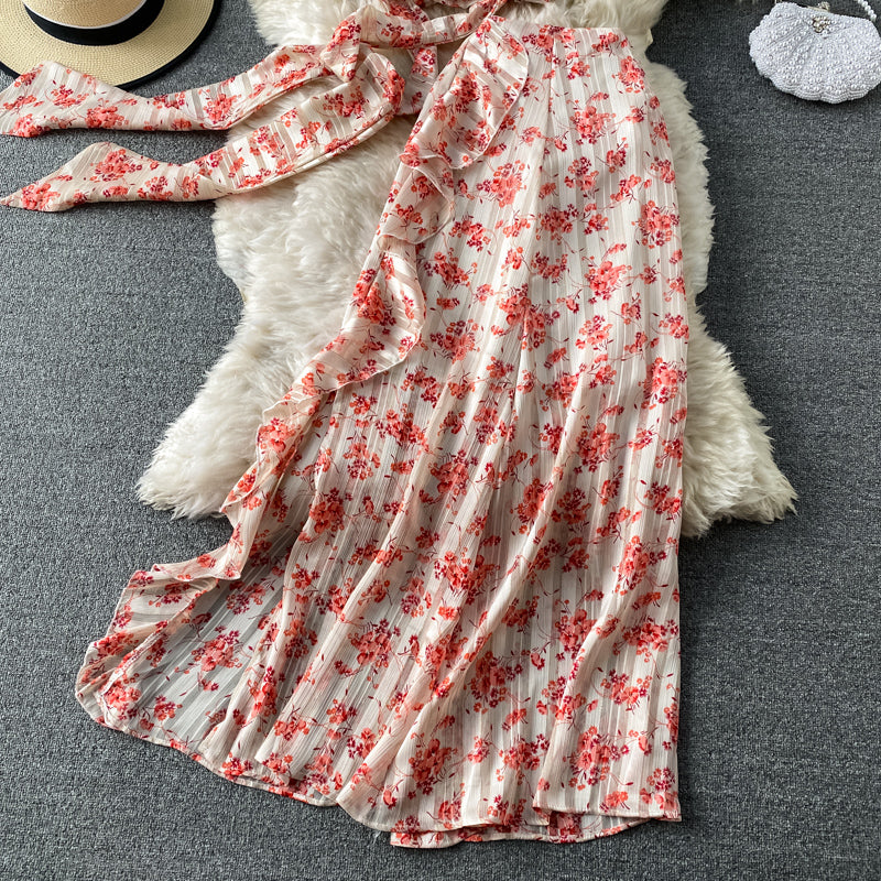 Cute Printed Two-piece Dress Fashion Dress RF0201