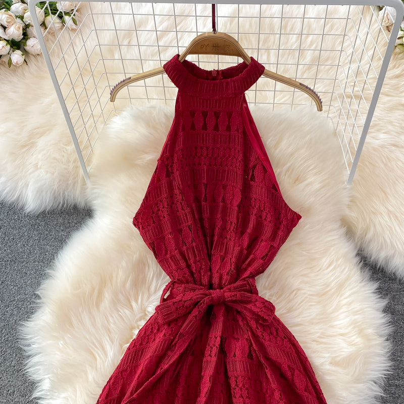 Stilvolles A-Linien-Spitzen-Off-Shoulder-Kleid Fashion Dress RF0200