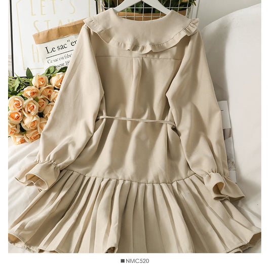 Sweet Long Sleeve A Line Dress Fashion Dress RF0193