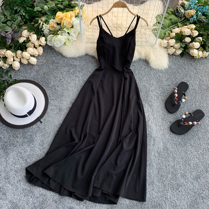 Robe courte trapèze en mousseline de soie, jolie robe tendance RF0177