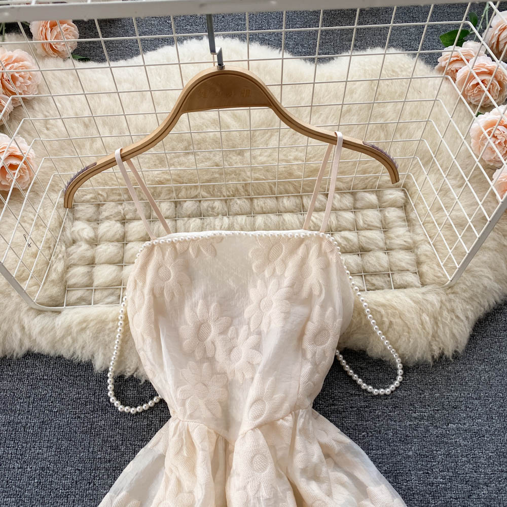 Sweet A Line Spaghetti Dress Fashion Dress RF0170