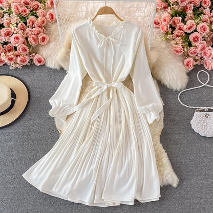 Cute A Line Short Dress Long Sleeve Fashion Dress RF0166