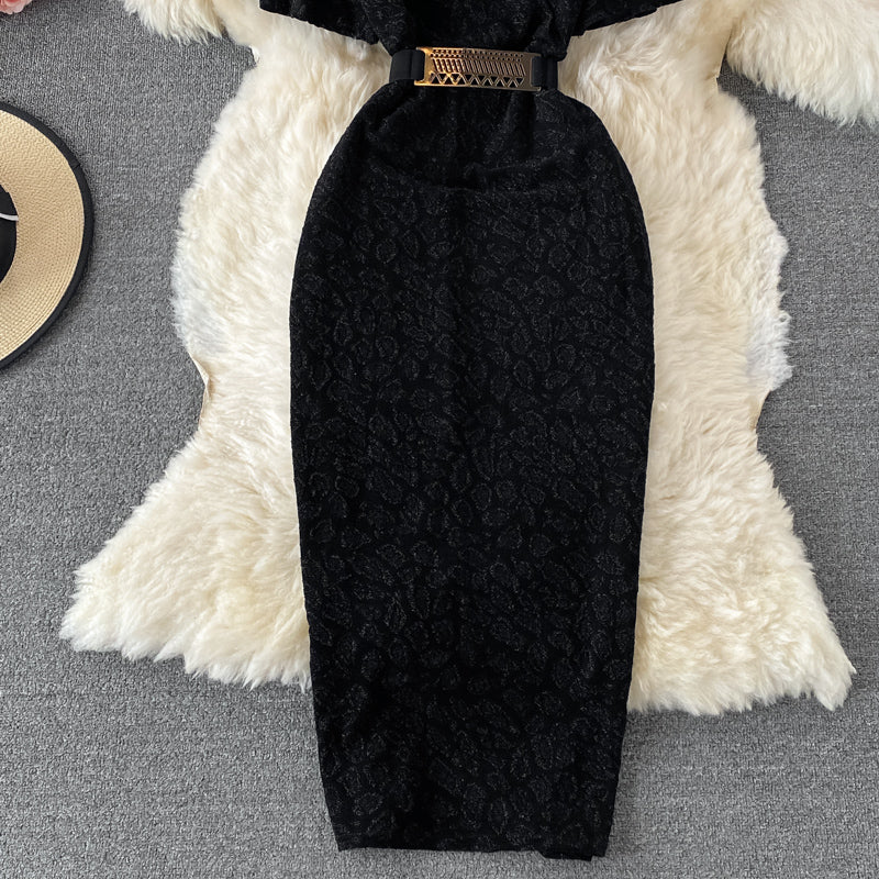 Robe courte élégante à col en V pour femme, RF0165