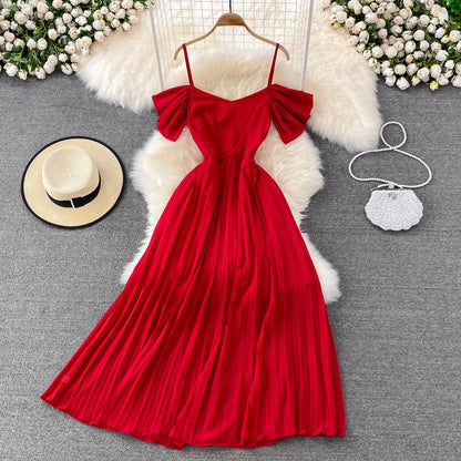 Jolie robe courte en mousseline de soie, robe tendance RF0144
