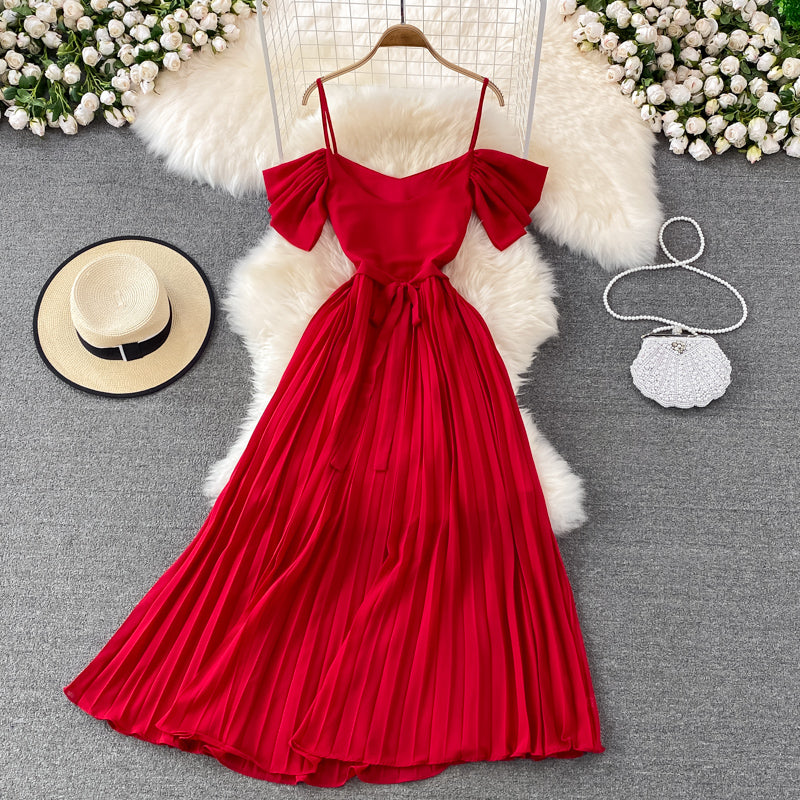 Jolie robe courte en mousseline de soie, robe tendance RF0144