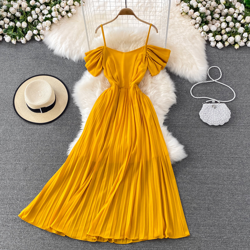 Jolie robe courte en mousseline de soie, robe tendance RF0144