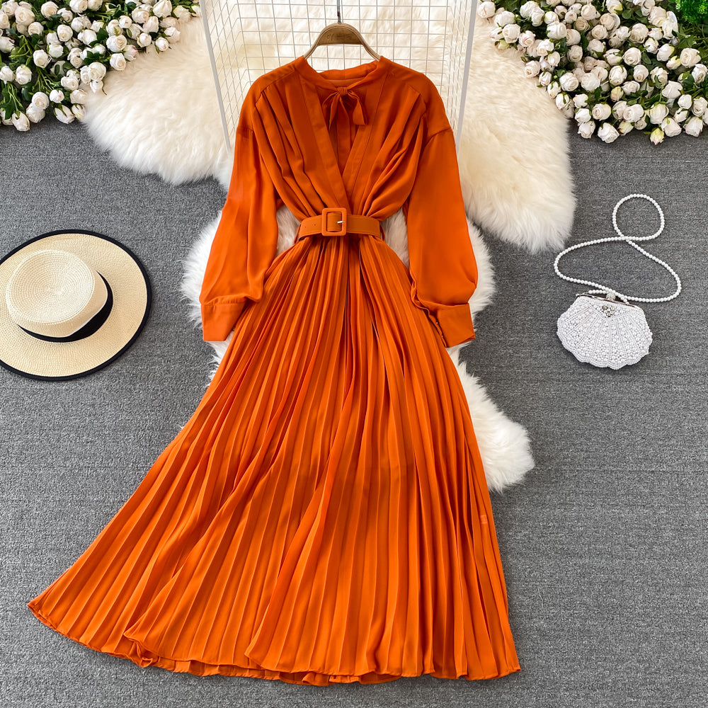Elegant Chiffon A Line Dress Fashion Dress RF0141
