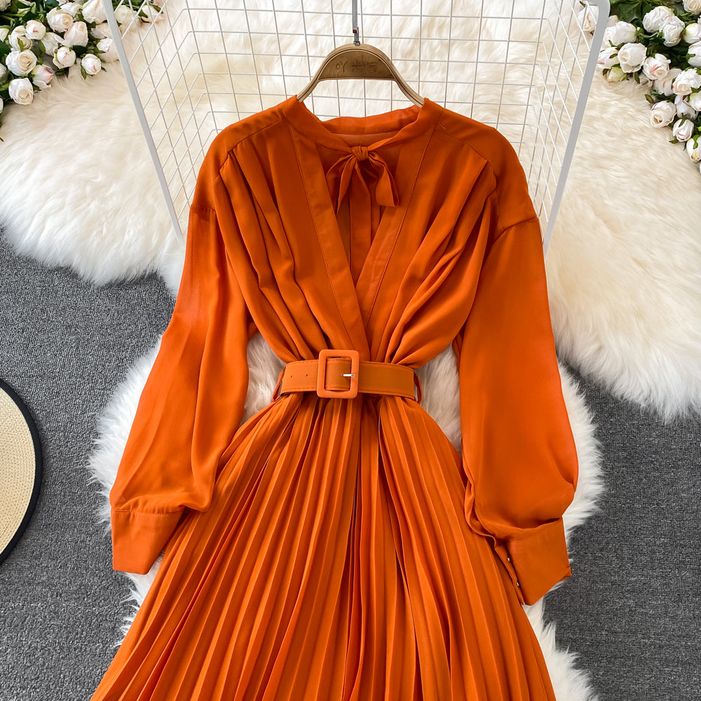 Elegant Chiffon A Line Dress Fashion Dress RF0141