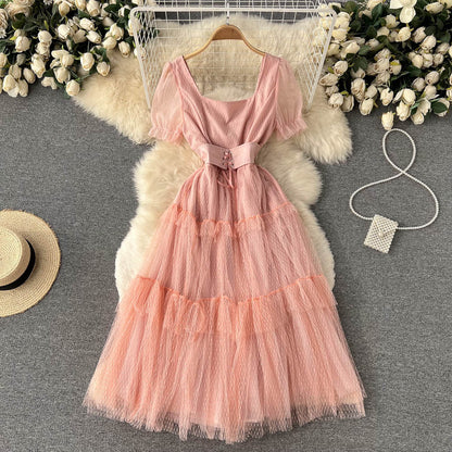 Cute Tulle Short Dress A Line Fashion Dress RF0124