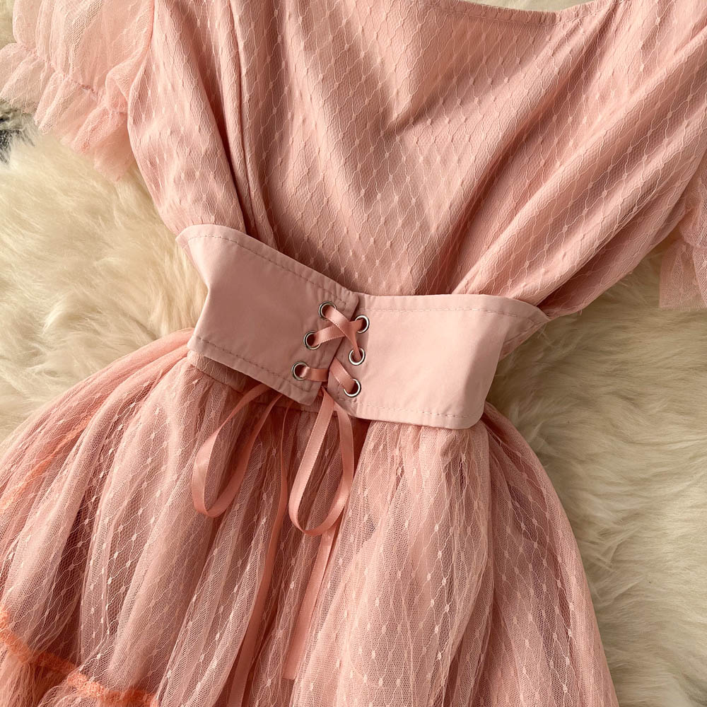 Cute Tulle Short Dress A Line Fashion Dress RF0124
