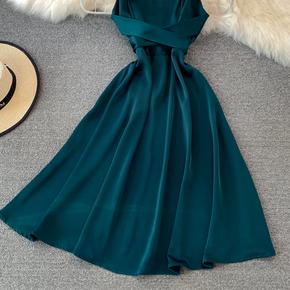 Cute Satin Short Dress A Line Fashion Dress RF0121