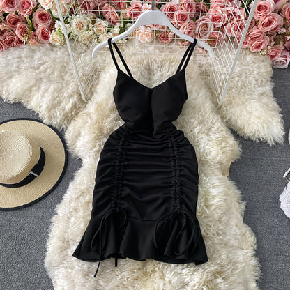 Sexy V Neck Short Dress Fashion Dress RF0117