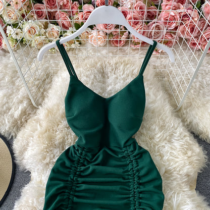 Sexy V Neck Short Dress Fashion Dress RF0117