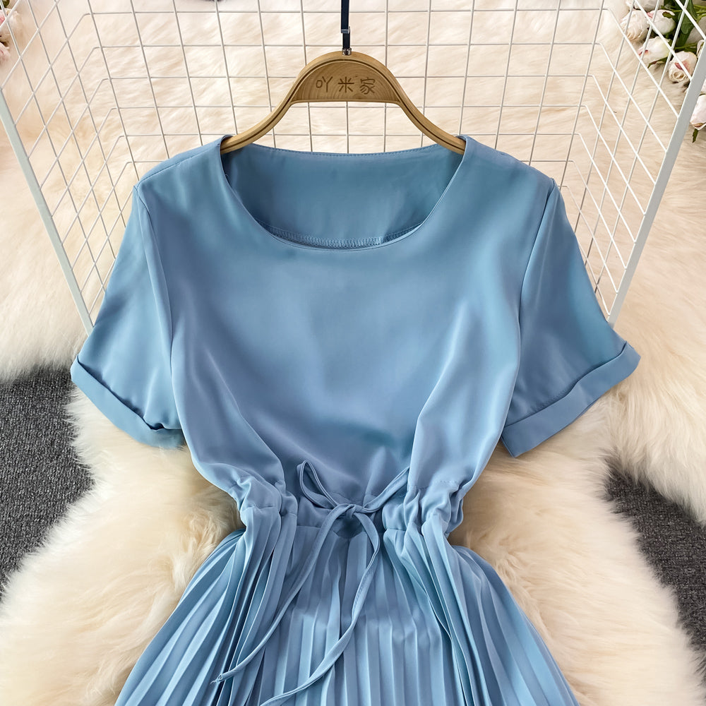 Cute Color Block A Line Dress Fashion Dress RF0086