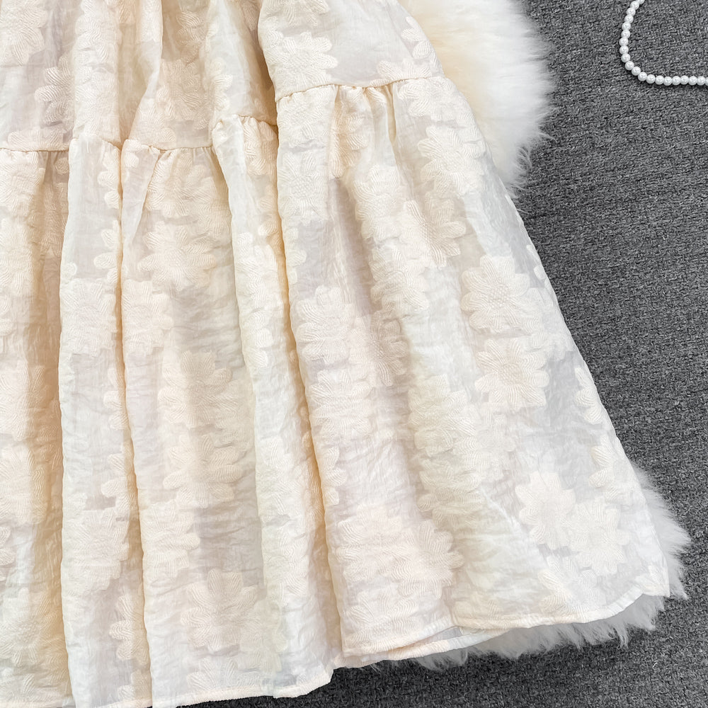 Champagne A Line Short Dress Fashion Dress RF0083