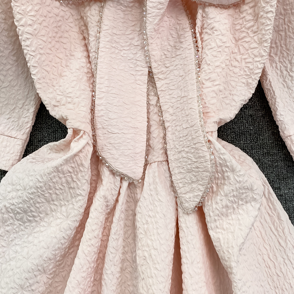 Sweet Bow Short Dress A Line Fashion Dress RF0079