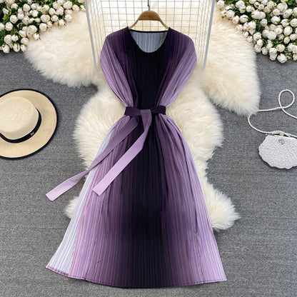 Cute A Line Gradient Dress Fashion Dress RF0074
