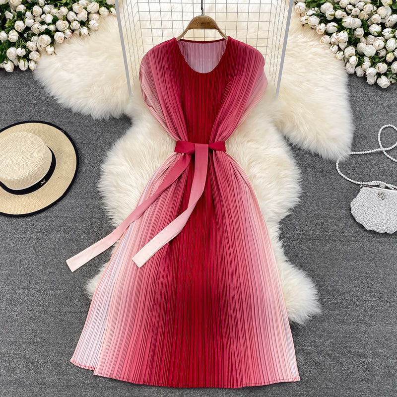Cute A Line Gradient Dress Fashion Dress RF0074