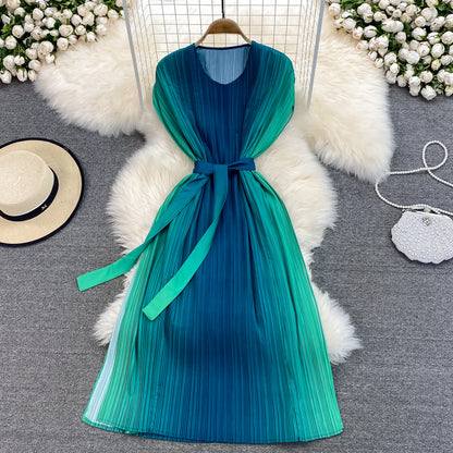 Cute A Line Gradient Dress Fashion Dress RF0074