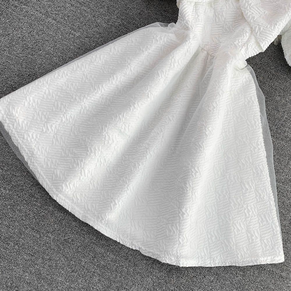 Simple A Line Bow Dress Fashion Girl Dress RF0070
