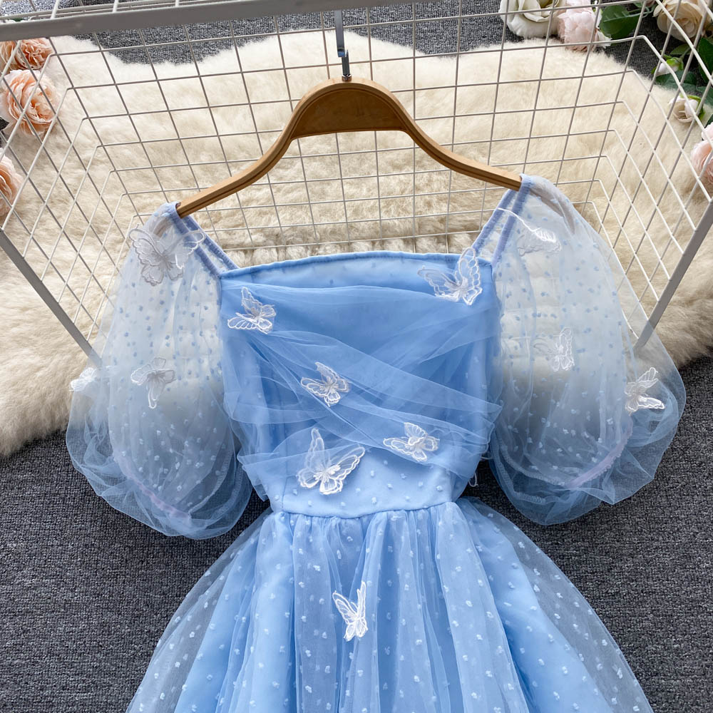 Cute Tulle Lace Short Dress Fashion Girl Dress RF0066