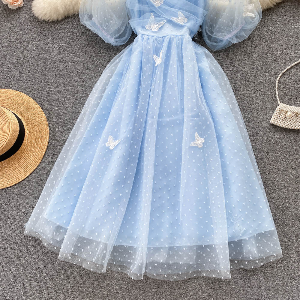 Cute Tulle Lace Short Dress Fashion Girl Dress RF0066