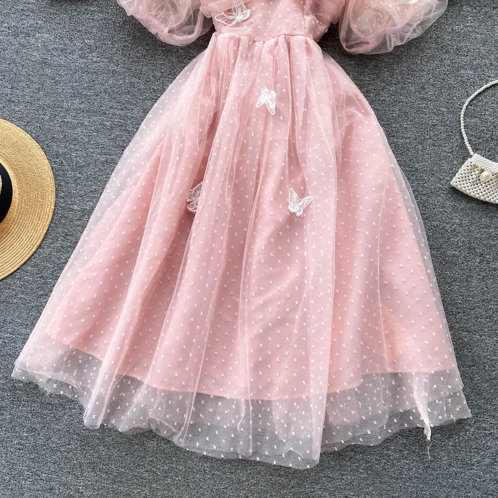 Cute Tulle Lace Short Dress Fashion Girl Dress RF0066