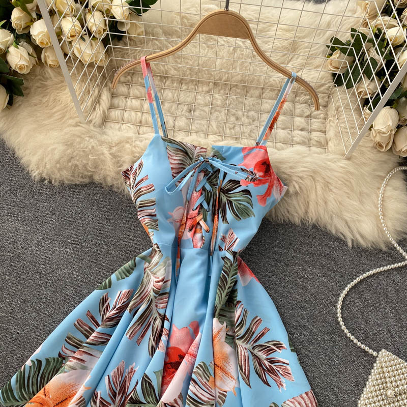 Charming Sexy High Waist Irregular Dress Fashion Girl Dress RF0062