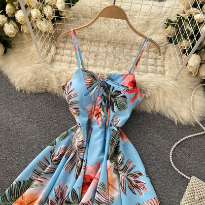 Charming Sexy High Waist Irregular Dress Fashion Girl Dress RF0062
