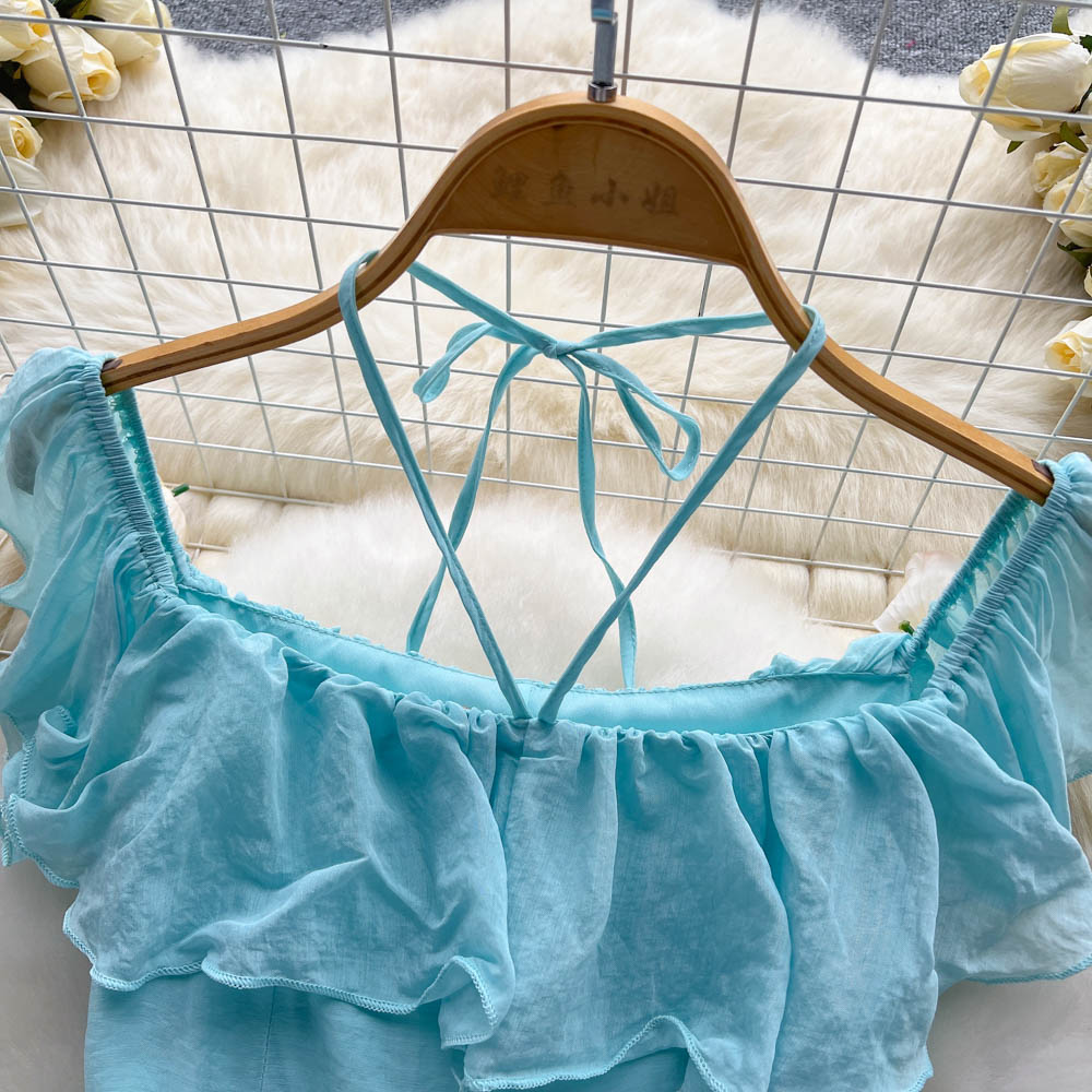 Robe courte trapèze mignonne et tendance RF0053