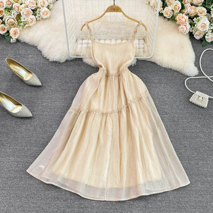 Champagne A-line Short Dress Fashion Dress RF0050