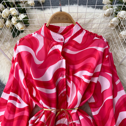 Cute A-line Long Sleeve Dress Fashion Dress RF0034