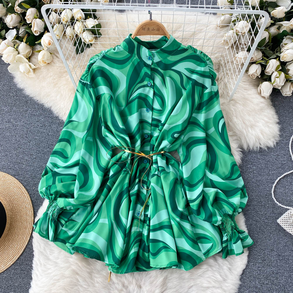 Cute A-line Long Sleeve Dress Fashion Dress RF0034