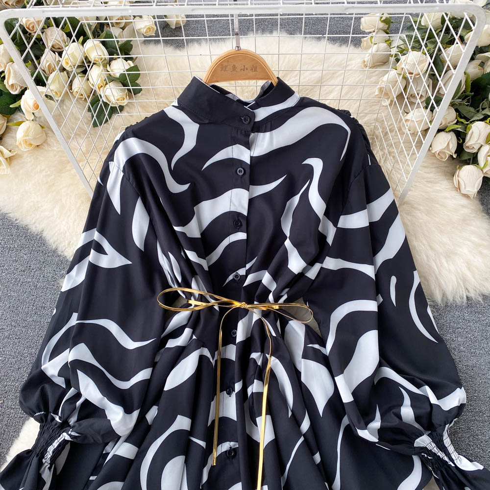 Cute A-line Long Sleeve Dress Fashion Dress RF0034